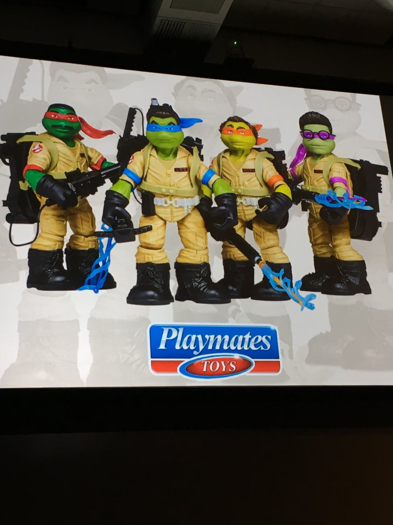 Illustration for article titled Here Are the Ninja Turtles/Ghostbusters Mash-Up Figures Someone Has Definitely Been Waiting for